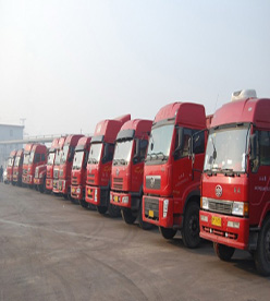 常州到鹰潭物流车辆展示